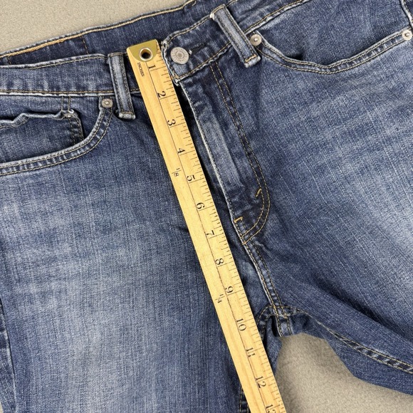 Levis 511 Jeans Mens 34x29* Blue Denim Slim Fit‎ Medium Wash Mid Rise Casual - Picture 9 of 11